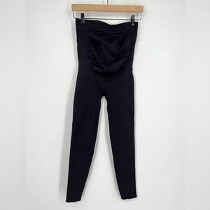 Blanqi Everyday Maternity Leggings Black Supportive Thick Size M